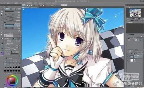 零基础学习插画板绘与动漫制作 PS软件的必要性与替代选择